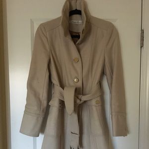 Kenneth Cole Wool-Blend Walker Coat